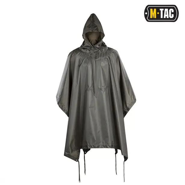 1 - Тактичне пончо M-Tac. Олива