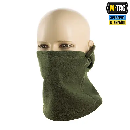3 - Балаклава-ніндзя M-Tac Elite фліс (320г/м2) Army. Олива