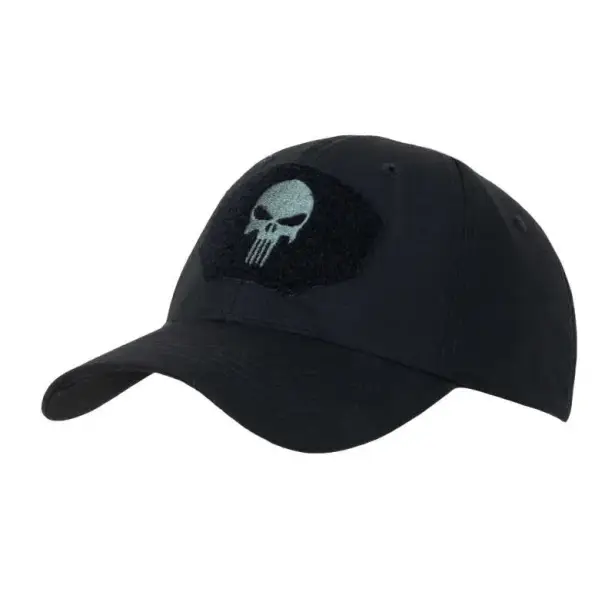 1 - Кепка тактична «Punisher» Rip-Stop. Чорна