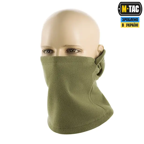 2 - Балаклава-ніндзя M-Tac Elite фліс (320г/м2). Олива