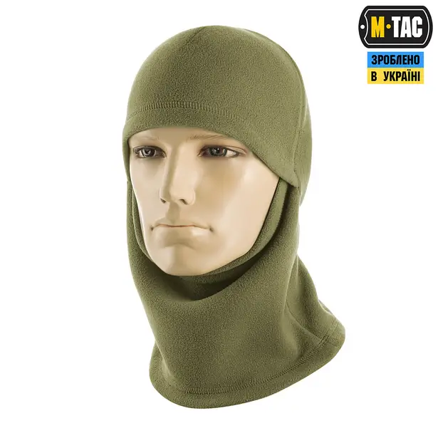 3 - Балаклава-ніндзя M-Tac Elite фліс (320г/м2). Олива