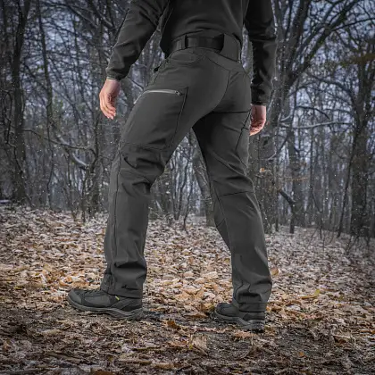 5 - Штани M-Tac Soft Shell Winter. Чорний