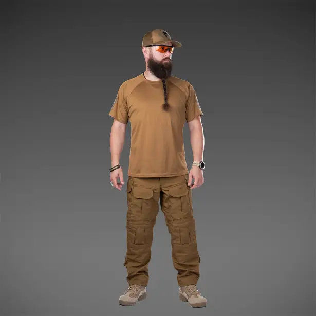 5 - Бойові штани без наколінників SPECPROM G3 Combat Pants. Койот