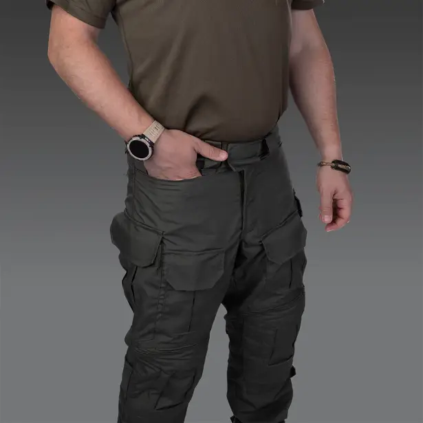 2 - Бойові штани без наколінників SPECPROM G3 Combat Pants. Олива