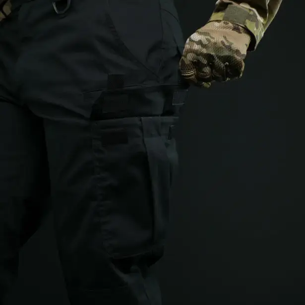 7 - Тактичні штани Kiborg Gen.1. Чорний