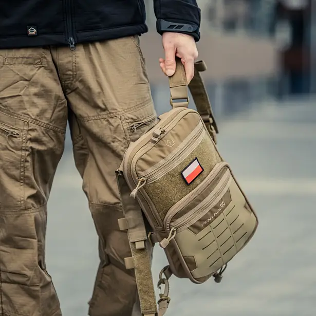 12 - Рюкзак Pentagon Quick Bag 17л, Койот