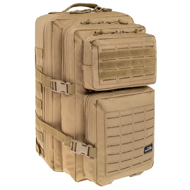 1 - Рюкзак тактичний Pentagon Tac Maven Assault LaserCut 51л, Койот