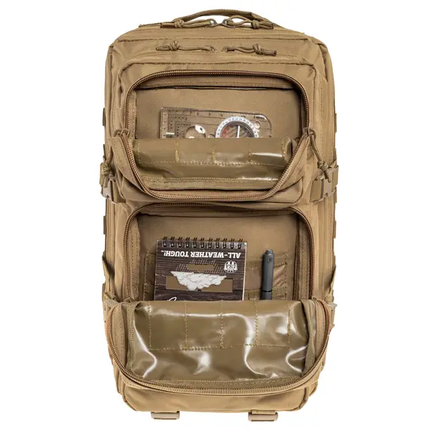 7 - Рюкзак тактичний Pentagon Tac Maven Assault LaserCut 51л, Койот