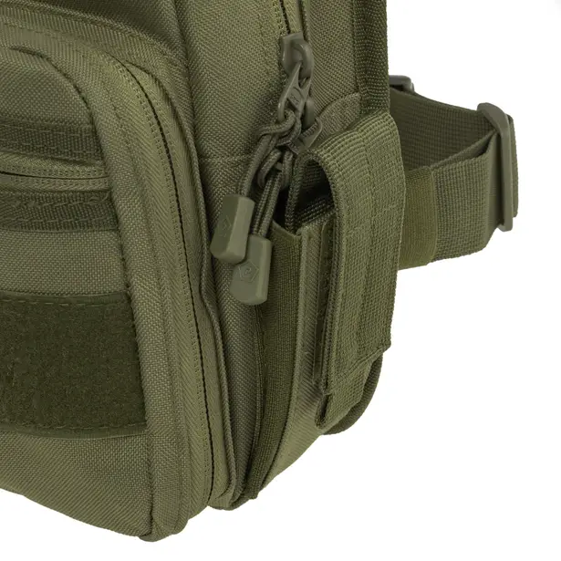7 - Сумка збройова на стегно Pentagon Max-S 2.0 Gun Thigh Pouch 3,7 л, Олива