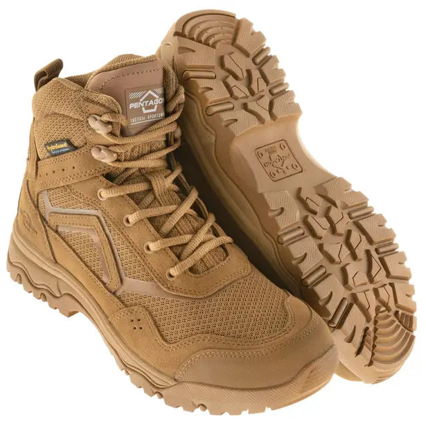 1 - Тактичні черевики Pentagon Scorpion V2 Suede 6, Койот
