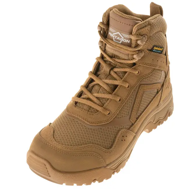 2 - Тактичні черевики Pentagon Scorpion V2 Suede 6, Койот