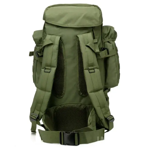 4 - Рюкзак тактичний з відділенням для зброї 9.11 Tactical 60л, Олива