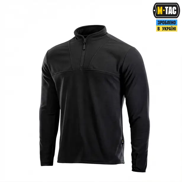 1 - Кофта флисовая M-Tac Delta Fleece. Черный
