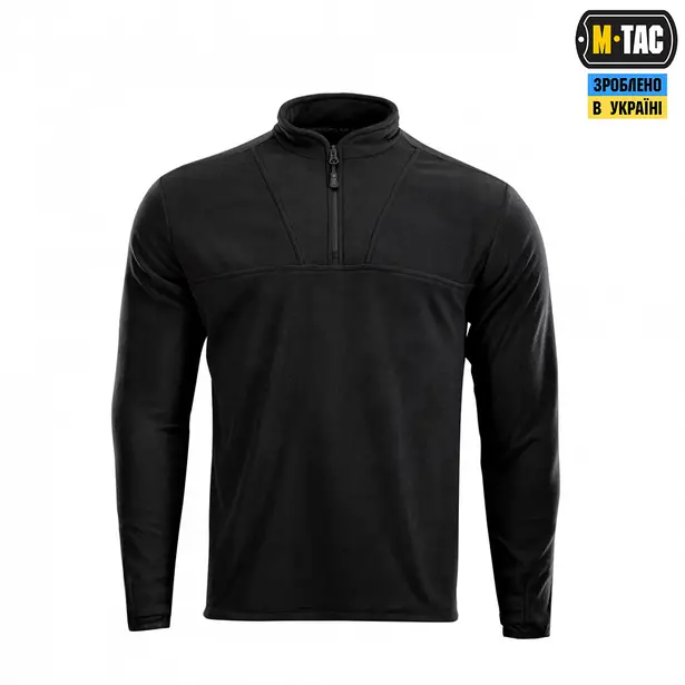 3 - Кофта флисовая M-Tac Delta Fleece. Черный