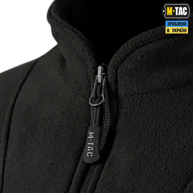 5 - Кофта флисовая M-Tac Delta Fleece. Черный