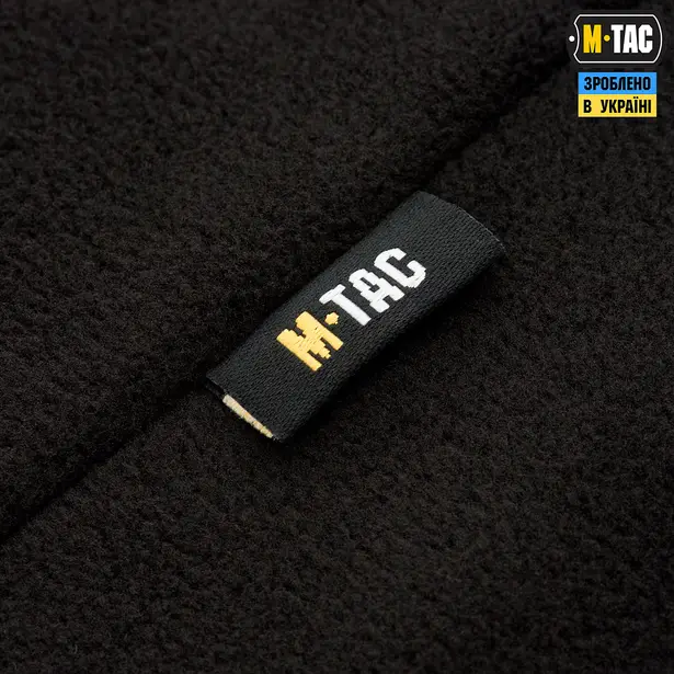 7 - Кофта флисовая M-Tac Delta Fleece. Черный