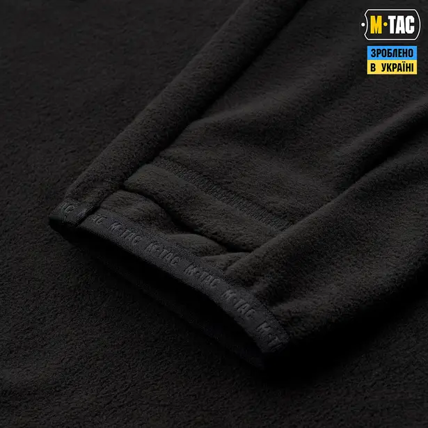 8 - Кофта флисовая M-Tac Delta Fleece. Черный
