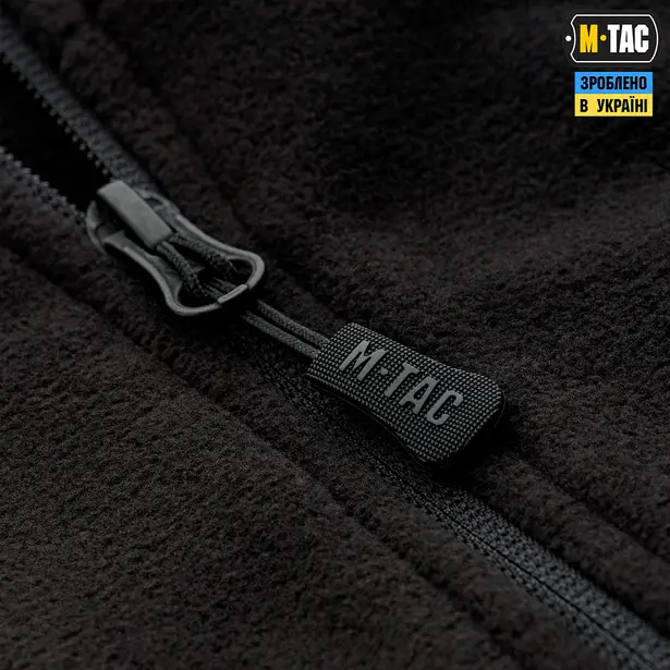 10 - Кофта флисовая M-Tac Delta Fleece. Черный