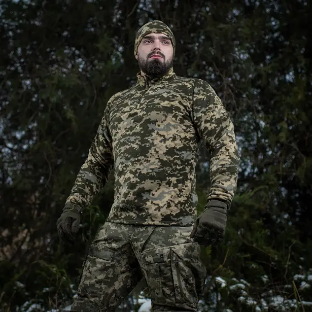 12 - Кофта флісова M-Tac Delta Fleece. Піксель