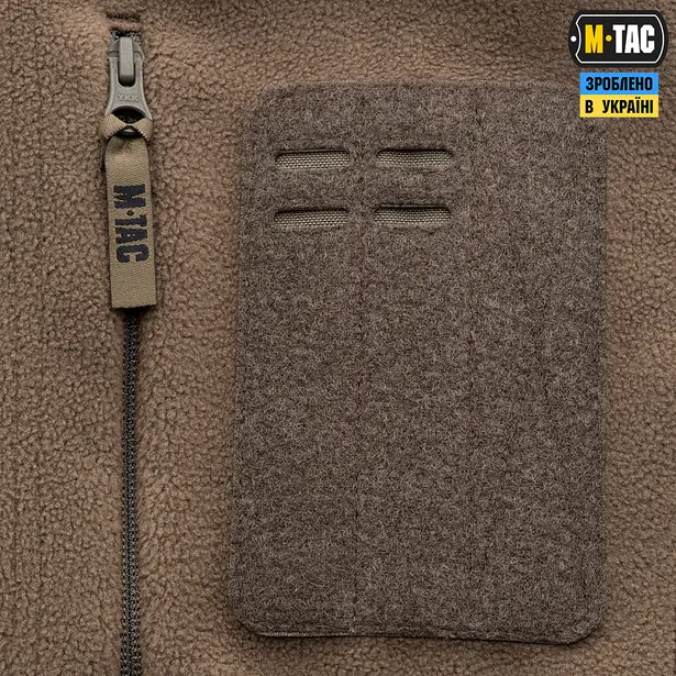 7 - Флісова куртка-кофта M-Tac Alpha Microfleece Gen.II. Олива