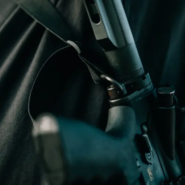 3 - Ремінь збройовий RAGNAROK Katana (KATANA-B) з карабіном Ghost Hook, Чорний