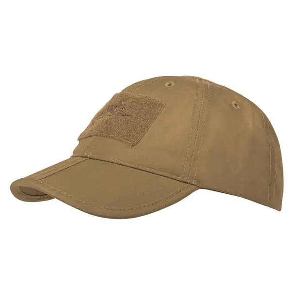 1 - Тактическая кепка Helikon PolyCotton Ripstop складная. Койот