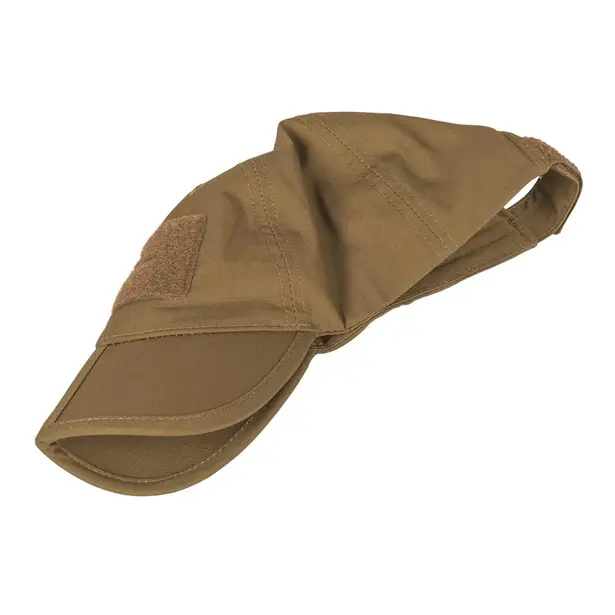 2 - Тактическая кепка Helikon PolyCotton Ripstop складная. Койот