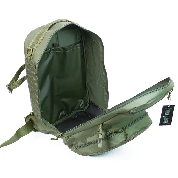 6 - Рюкзак тактичний Warmor Backpack 35 л. Олива