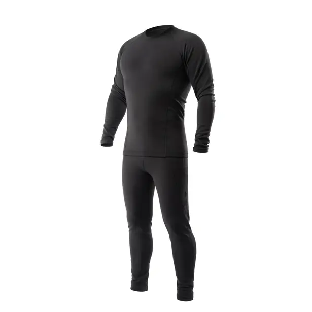 1 - Комплект термобілизни Combatant WARSKIN. Чорний