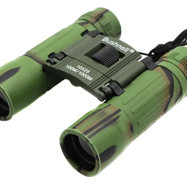 3 - Бинокль Bushnell 4789 10х25 с чехлом. Камуфляж