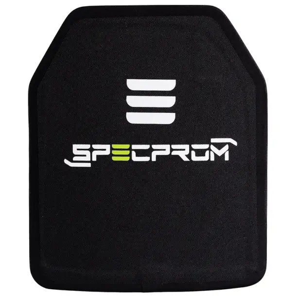 3 - Керамические бронеплиты 6-го класса SPECPROM. Вес 5,6кг. Размер 25 на 30 см. Комплект – 2 шт