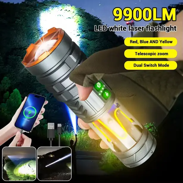 6 - Ліхтар ручний YEMAO YM-G580 2500LM