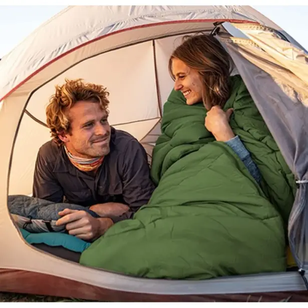 4 - Спальний мішок Naturehike F150 NH22MSD05 правий. Темно-зелений