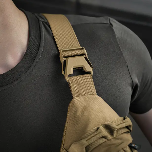 6 - Сумка на пояс M-TAC Waist Bag Elite Hex. Койот