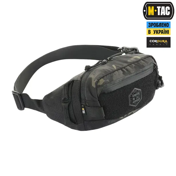 3 - Сумка на пояс M-TAC Waist Bag Elite Hex. Мультикам-чорний