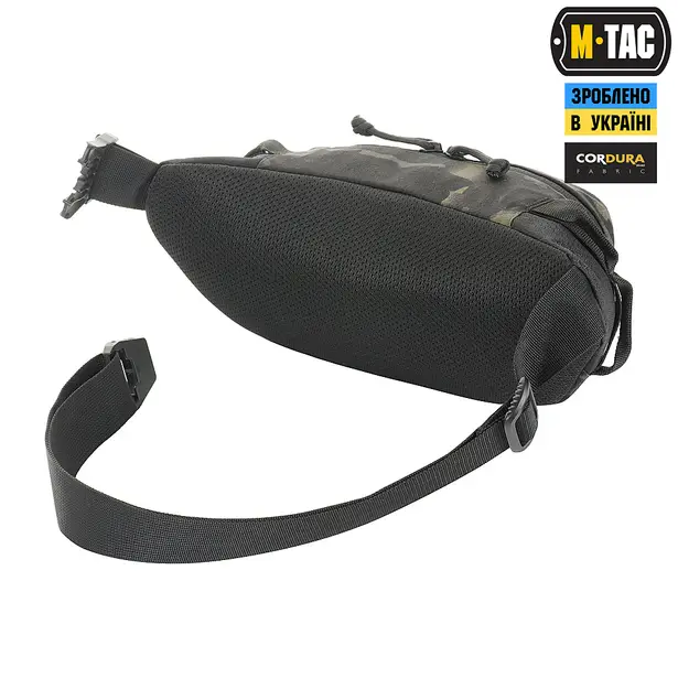 4 - Сумка на пояс M-TAC Waist Bag Elite Hex. Мультикам-чорний