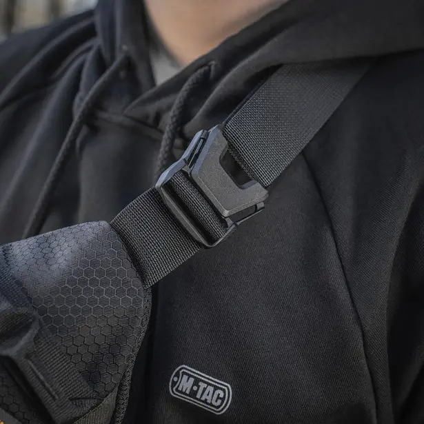 7 - Сумка на пояс M-TAC Waist Bag Elite Hex. Мультикам-чорний