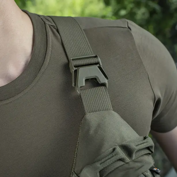 7 - Сумка на пояс M-TAC Waist Bag Elite Hex. Олива