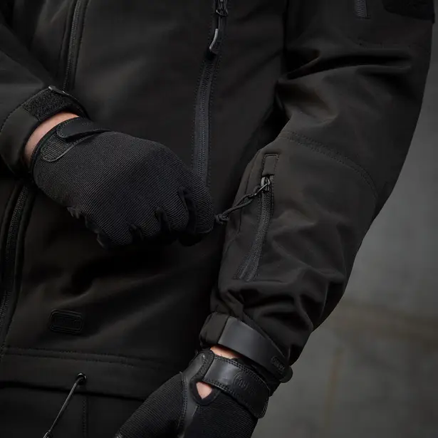 12 - Куртка M-Tac Soft Shell Police. Чорна