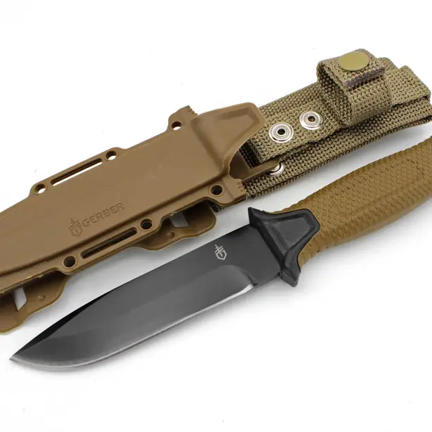 1 - Ніж мисливський Gerber Bear Grylls 539-3. Хакі