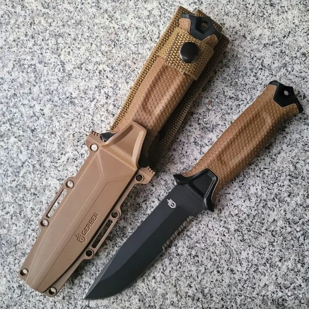 4 - Ніж мисливський Gerber Bear Grylls 539-3. Хакі