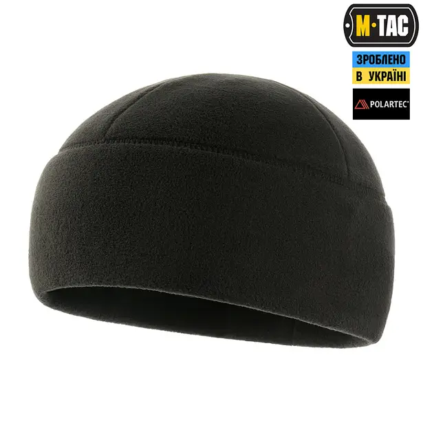 2 - Шапка флисовая M-Tac Watch Cap Polartec. Черный