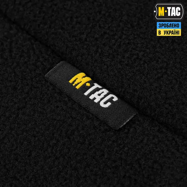 5 - Балаклава-ніндзя M-Tac Elite фліс (320г/м2) Чорний