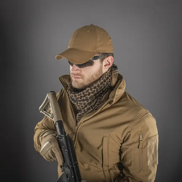 7 - Тактическая кепка M-Tac Elite Flex рип-стоп. Койот