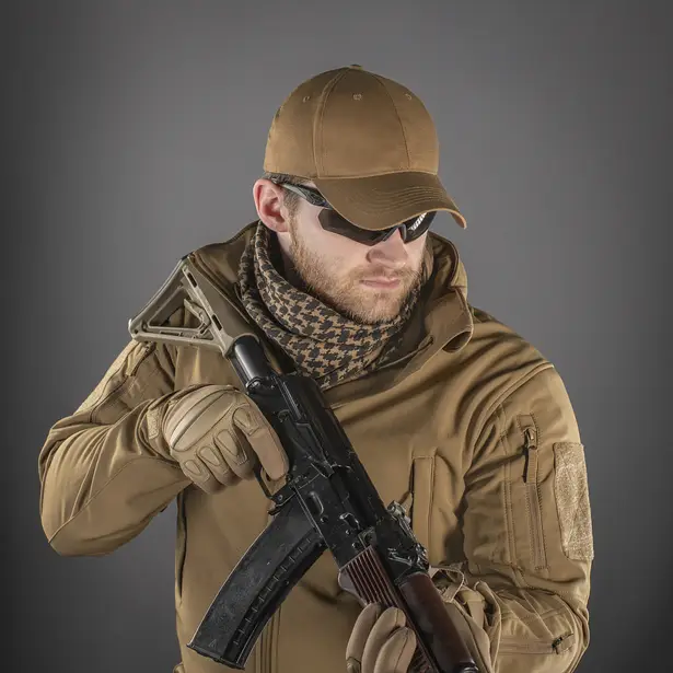 8 - Тактическая кепка M-Tac Elite Flex рип-стоп. Койот