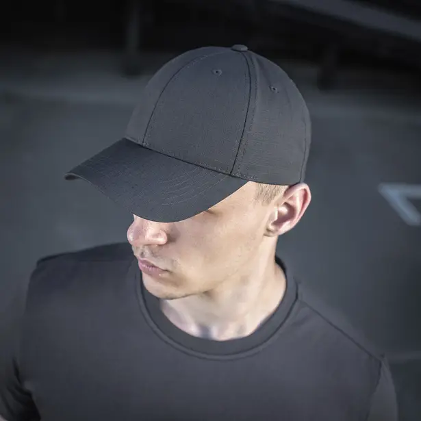 7 - Тактическая кепка M-Tac Elite Flex рип-стоп. Серый