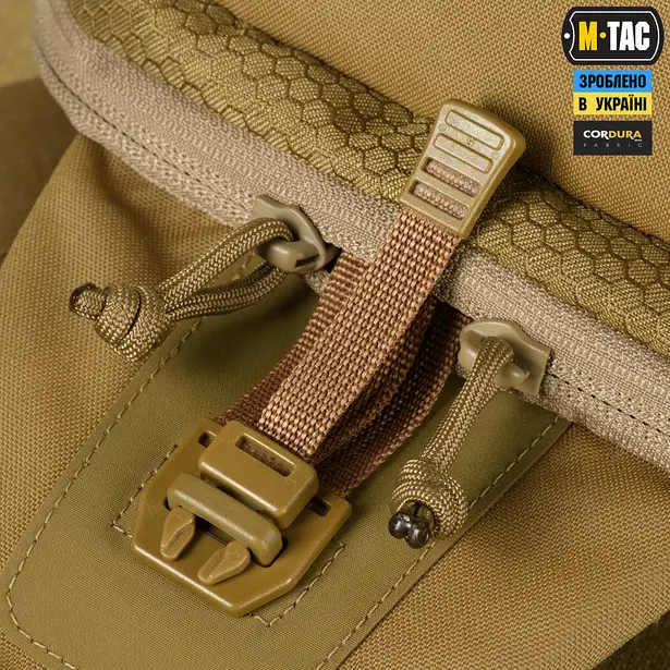 3 - Сумка через плече M-Tac Cross Bag Elite Hex. Койот
