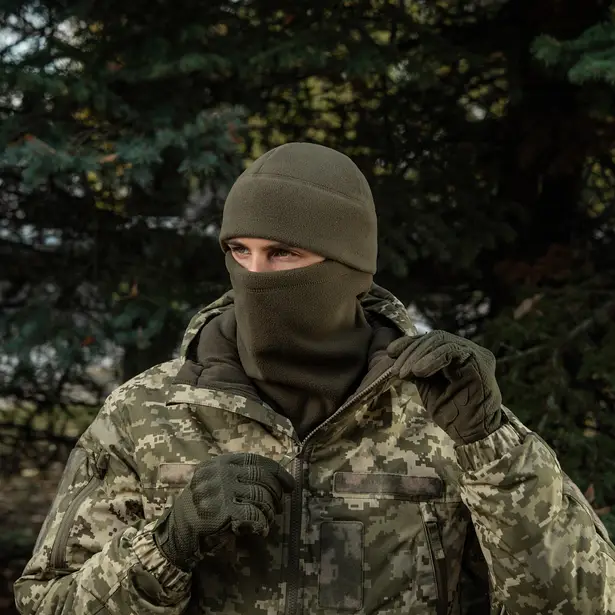 6 - Шапка флісова M-Tac Watch Cap Elite із Slimtex. Хакі