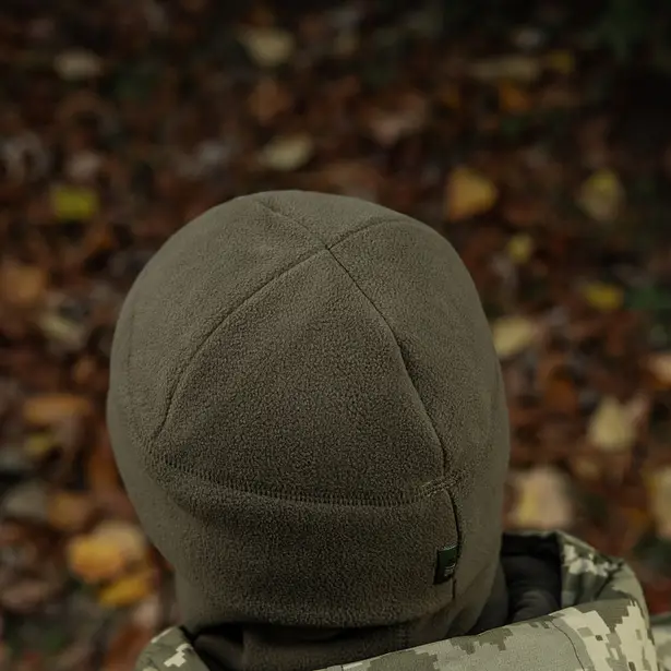 9 - Шапка флісова M-Tac Watch Cap Elite із Slimtex. Хакі