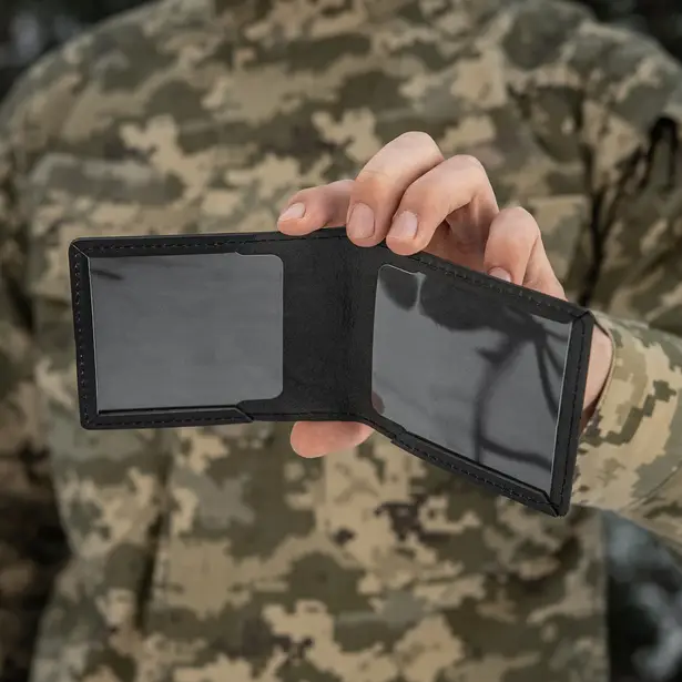 5 - Обложка на удостоверение Участник Боевых Действий (УБД) M-Tac Карта. Черный